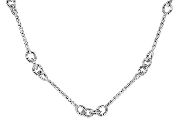 A283-24059: TWIST CHAIN (20IN, 0.8MM, 14KT, LOBSTER CLASP)