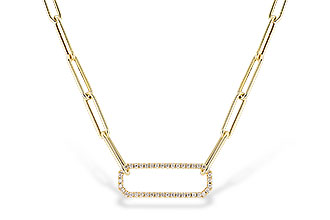 E283-18631: NECKLACE .50 TW (17 INCHES)
