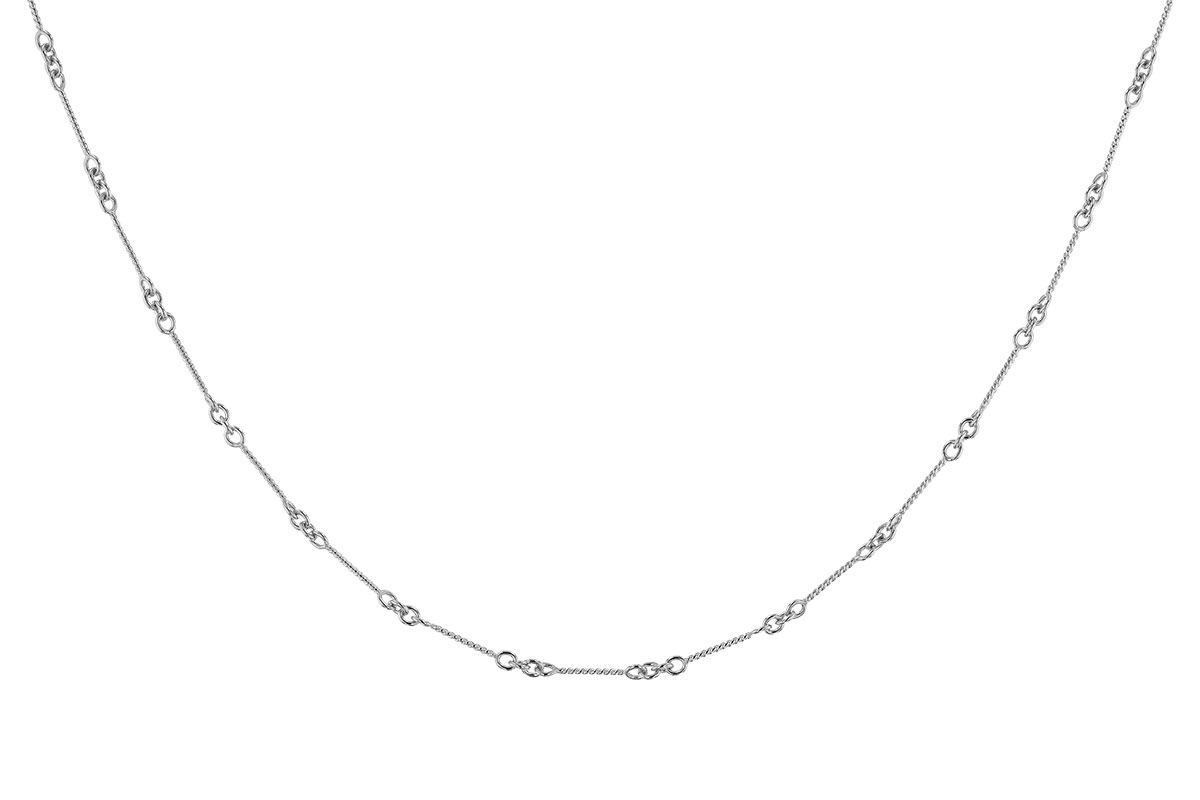 G283-24076: TWIST CHAIN (18IN, 0.8MM, 14KT, LOBSTER CLASP)