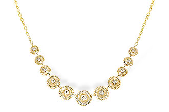 G283-24931: NECKLACE .22 TW (17")