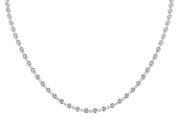G284-09494: NECKLACE 1.90 TW (18")
