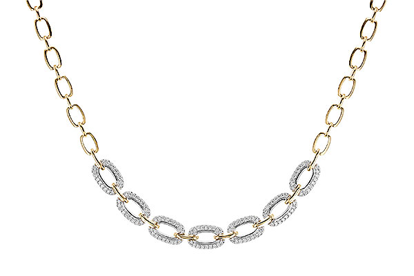 H283-19476: NECKLACE 1.95 TW (17 INCHES)