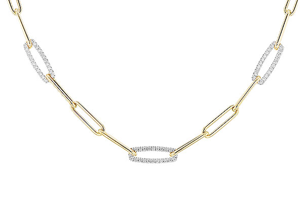 K283-18631: NECKLACE .75 TW (17 INCHES)