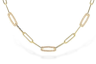 K283-18631: NECKLACE .75 TW (17 INCHES)