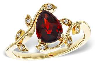 B284-15849: LDS RG 1.34 GARNET 1.40 TGW (8x6MM GAR)