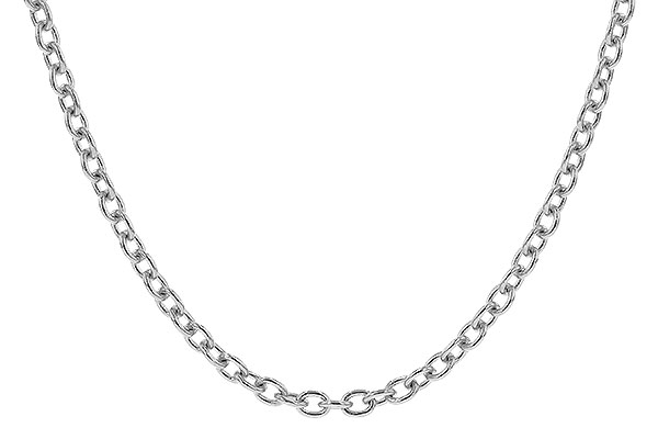 C283-24940: CABLE CHAIN (20IN, 1.3MM, 14KT, LOBSTER CLASP)