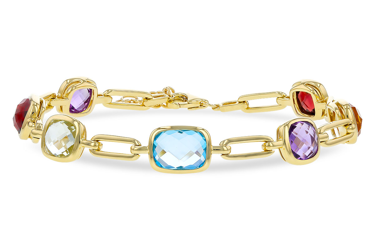 C284-13140: BRACELET 8.87 TW SEMI-PREC (GT,CIT,AMY,G.AMY,BT)