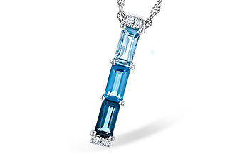 D282-30413: NECK 1.26 BLUE TOPAZ 1.30 TGW