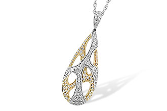 F197-74976: NECKLACE .62 TW