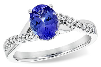 F199-61349: LDS RG 1.20 TANZANITE 1.35 TGW