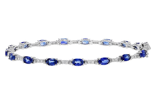 F284-11358: BRACELET 4.92 SAPPHIRE 5.24 TGW (7")