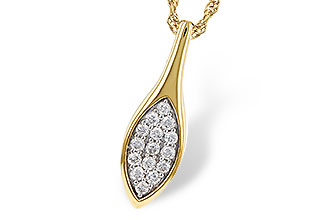 F284-15904: NECKLACE .20 TW