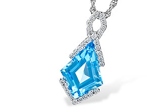 K282-29458: NECK 2.40 BLUE TOPAZ 2.53 TGW