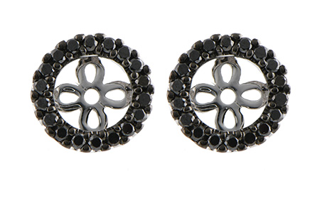 L197-74012: EARRING JACKETS .25 TW (FOR 0.75-1.00 CT TW STUDS)